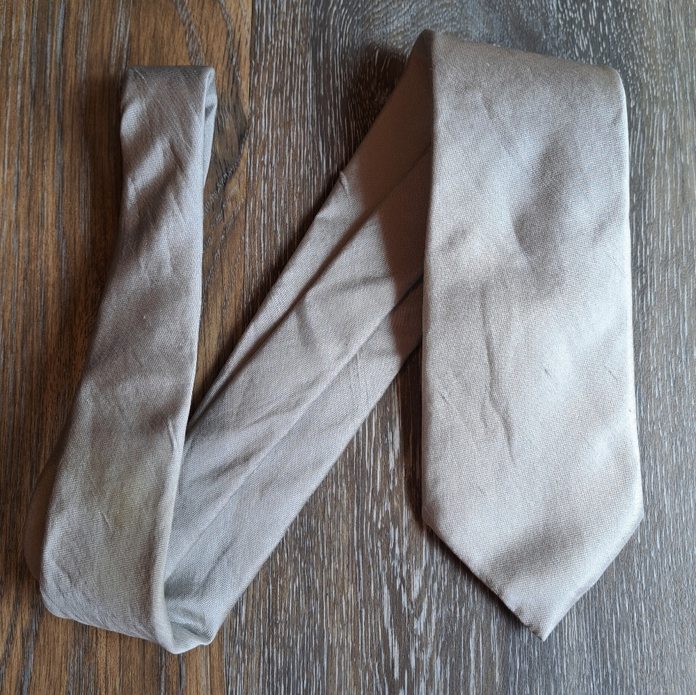 Bachrachs Classic Cream Neck Tie